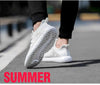 Men Blue Running Shoes Lightweight Breathable Mesh Soft Women Outdoor Sneakers Slip On Outdoor Jogging Walking Tennis Sport Shoes Fashion Sneakers For Workout by Stevvex