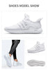 Men Blue Running Shoes Lightweight Breathable Mesh Soft Women Outdoor Sneakers Slip On Outdoor Jogging Walking Tennis Sport Shoes Fashion Sneakers For Workout by Stevvex