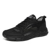 Men Casual Black Sneakers Fashion Light Breathable Summer Outdoor Beach Mesh Gym Running Sneakers Men Breathable Mesh Ultra Comfortable Athletic Fashion Jogging Sneaker by Stevvex