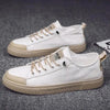 Men Elegant Flat Shoes New Canvas Comfortable Mens Shoes Fashion Sneakers Casual Design Sneakers Comfortable Outdoor Sport Walking Fashion Sneakers by Stevvex
