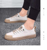 Men Elegant Flat Shoes New Canvas Comfortable Mens Shoes Fashion Sneakers Casual Design Sneakers Comfortable Outdoor Sport Walking Fashion Sneakers by Stevvex