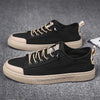 Men Elegant Flat Shoes New Canvas Comfortable Mens Shoes Fashion Sneakers Casual Design Sneakers Comfortable Outdoor Sport Walking Fashion Sneakers by Stevvex