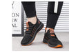 Men Fashion Sneakers Breathable Casual Shoes Orange Sole Mesh Lightweight Trainers Walking Running Tennis Gym Shoes For Mens Non Slip Sport Sneakers by Stevvex