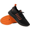 Men Fashion Sneakers Breathable Casual Shoes Orange Sole Mesh Lightweight Trainers Walking Running Tennis Gym Shoes For Mens Non Slip Sport Sneakers by Stevvex