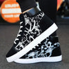 Men Fashion Sneakers Canvas Breathable Cool Street Sneakers Black Blue Red Men's Causal Shoes Comfortable Light Casual High Quality New Fashion Walking Sneakers by Stevvex