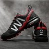 Men Running Sneakers Outdoor Breathable Anti-Skid Wear Resistant Lace-Up Sneakers Male Jogging Training Travel Sport Athletic Sneakers Support Gym Tranning Non Slip Lightweight Sneaker by Stevvex