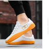 Men's Black Sneakers Mesh Breathable Shoes Male Fashion Black Athletic Footwear Flat Casual Walking Shoes Breathable Casual Shoes Couple Fashion Lace Up Mens Sneakers by Stevvex