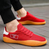 Men's Black Sneakers Mesh Breathable Shoes Male Fashion Black Athletic Footwear Flat Casual Walking Shoes Breathable Casual Shoes Couple Fashion Lace Up Mens Sneakers by Stevvex