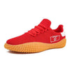 Men's Black Sneakers Mesh Breathable Shoes Male Fashion Black Athletic Footwear Flat Casual Walking Shoes Breathable Casual Shoes Couple Fashion Lace Up Mens Sneakers by Stevvex