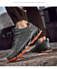 Men's Breathable Mesh Lace Running Shoes Outdoor Fitness Training Sports Shoes Non-slip Wear-resistant Casual Couple Sport Running Athletic Non Slip Fashion Sneakers by Stevvex