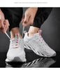 Men's Breathable Mesh Lace Running Shoes Outdoor Fitness Training Sports Shoes Non-slip Wear-resistant Casual Couple Sport Running Athletic Non Slip Fashion Sneakers by Stevvex