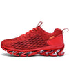 Men's Breathable Mesh Lace Running Shoes Outdoor Fitness Training Sports Shoes Non-slip Wear-resistant Casual Couple Sport Running Athletic Non Slip Fashion Sneakers by Stevvex