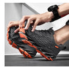 Men's Breathable Mesh Lace Running Shoes Outdoor Fitness Training Sports Shoes Non-slip Wear-resistant Casual Couple Sport Running Athletic Non Slip Fashion Sneakers by Stevvex