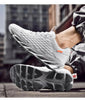 Men's Breathable Mesh Lace Running Shoes Outdoor Fitness Training Sports Shoes Non-slip Wear-resistant Casual Couple Sport Running Athletic Non Slip Fashion Sneakers by Stevvex