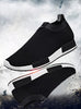 Men's Breathable Running Shoes Casual Fashion Outdoor White Espadrilles Sports Shoes Light Socks Lightweight Breathable Walking Running Shoes Mesh Workout Casual Sports Men's Jogging Sneakers by Stevvex