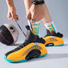 Men's Casual Breathable Comfortable Cushioned Soft Professional Sports Basketball Shoes Outdoor Street Sports Shoes Lightning Professional Anti Slip Sports Shoes For Running Walking by Stevvex