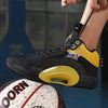 Men's Casual Breathable Comfortable Cushioned Soft Professional Sports Basketball Shoes Outdoor Street Sports Shoes Lightning Professional Anti Slip Sports Shoes For Running Walking by Stevvex