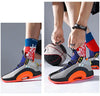 Men's Casual Breathable Comfortable Cushioned Soft Professional Sports Basketball Shoes Outdoor Street Sports Shoes Lightning Professional Anti Slip Sports Shoes For Running Walking by Stevvex