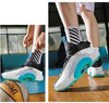 Men's Casual Breathable Comfortable Cushioned Soft Professional Sports Basketball Shoes Outdoor Street Sports Shoes Lightning Professional Anti Slip Sports Shoes For Running Walking by Stevvex