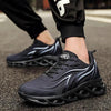 Men's Casual Sneakers Flame Print Running Mesh Shoes Outdoor Lightweight Twist Bottom Breathable Tennis Sport Shoes For Workout Walking Outdoor Sport Gym Fashion Sneakers by Stevvex