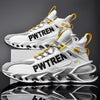 Men's Casual Sports Increase Fashion Reflective Blade Running Sneakers Luxury Walking Gym Shoes High Quality Breathable Mesh Sneakers For Jogging Walking Athletics Trainer Sports Sneakers by Stevvex