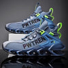 Men's Casual Sports Increase Fashion Reflective Blade Running Sneakers Luxury Walking Gym Shoes High Quality Breathable Mesh Sneakers For Jogging Walking Athletics Trainer Sports Sneakers by Stevvex