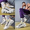 Men's Casual Sports Increase Fashion Reflective Blade Running Sneakers Luxury Walking Gym Shoes High Quality Breathable Mesh Sneakers For Jogging Walking Athletics Trainer Sports Sneakers by Stevvex