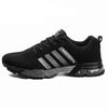 Men's Casual Sports Shoes Breathable Sneakers Air Cushion Running Shoes Air Cushion Mesh Running Shoes Women Footwear Mens Casual Sport Training Fitness Sneakers For Workout by Stevvex