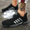 Men's Casual Sports Shoes Breathable Sneakers Air Cushion Running Shoes Air Cushion Mesh Running Shoes Women Footwear Mens Casual Sport Training Fitness Sneakers For Workout by Stevvex
