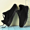 Men's Elegant Soft Sneakers Casual New Breathable Mesh Black Men Shoes Spring High Quality Tenis Shoes Lace Up Athletic Running Tennis Fashion Sneakers Comfortable Design by Stevvex