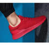Men's Elegant Soft Sneakers Casual New Breathable Mesh Black Men Shoes Spring High Quality Tenis Shoes Lace Up Athletic Running Tennis Fashion Sneakers Comfortable Design by Stevvex