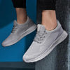 Men's Elegant Soft Sneakers Casual New Breathable Mesh Black Men Shoes Spring High Quality Tenis Shoes Lace Up Athletic Running Tennis Fashion Sneakers Comfortable Design by Stevvex