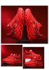 Men's Flame Printed Sneakers Flying Weave Sports Comfortable Running Outdoor Men Athletic Shoes Breathable Casual Sports High Quality Sport Design Sneaker by Stevvex