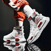 Men's High Quality Top Fashion Leather Sneakers Trend Comfortable Man Casual Shoes Outdoor Non-slip Breathable Mens Basketball Luxury Fashion Running Sneakers by Stevvex