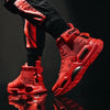 Men's High Quality Top Fashion Leather Sneakers Trend Comfortable Man Casual Shoes Outdoor Non-slip Breathable Mens Basketball Luxury Fashion Running Sneakers by Stevvex