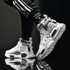 Men's High Quality Top Fashion Leather Sneakers Trend Comfortable Man Casual Shoes Outdoor Non-slip Breathable Mens Basketball Luxury Fashion Running Sneakers by Stevvex