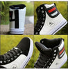 Men's High Top Sneakers Breathable Street Sports Shoes Hip Hop Trendy Style Casual Shoes Fashion Sneakers Breathable Comfort Walking Mens Sneakers by Stevvex