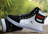 Men's High Top Sneakers Breathable Street Sports Shoes Hip Hop Trendy Style Casual Shoes Fashion Sneakers Breathable Comfort Walking Mens Sneakers by Stevvex