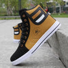 Men's High Top Sneakers Breathable Street Sports Shoes Hip Hop Trendy Style Casual Shoes Fashion Sneakers Breathable Comfort Walking Mens Sneakers by Stevvex