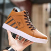 Men's High Top Sneakers Breathable Street Sports Shoes Hip Hop Trendy Style Casual Shoes Fashion Sneakers Breathable Comfort Walking Mens Sneakers by Stevvex