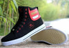 Men's High Top Sneakers Breathable Street Sports Shoes Hip Hop Trendy Style Casual Shoes Fashion Sneakers Breathable Comfort Walking Mens Sneakers by Stevvex