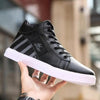 Men's High Top Sneakers Breathable Street Sports Shoes Hip Hop Trendy Style Casual Shoes Fashion Sneakers Breathable Comfort Walking Mens Sneakers by Stevvex