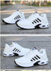 Men's Leather Autumn Shoes Casual Sneakers Tennis Fashion White Trainers Sneakers Casual Leather Fashion Sneakers Breathable Sports Running Sneakers by Stevvex