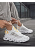 Men's Luxury Sneakers Autumn Mens Casual Shoes Lace-Up Breathable Light Running Tenis Shoes Modern Sneakers Breathable Black Trendy Sneakers by Stevvex
