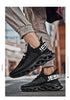 Men's Luxury Sneakers Autumn Mens Casual Shoes Lace-Up Breathable Light Running Tenis Shoes Modern Sneakers Breathable Black Trendy Sneakers by Stevvex