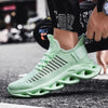 Men's Luxury Sneakers Autumn Mens Casual Shoes Lace-Up Breathable Light Running Tenis Shoes Modern Sneakers Breathable Black Trendy Sneakers by Stevvex