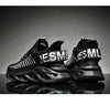 Men's Luxury Sneakers Autumn Mens Casual Shoes Lace-Up Breathable Light Running Tenis Shoes Modern Sneakers Breathable Black Trendy Sneakers by Stevvex