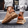 Men's Luxury Sneakers Autumn Mens Casual Shoes Lace-Up Breathable Light Running Tenis Shoes Modern Sneakers Breathable Black Trendy Sneakers by Stevvex
