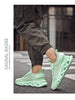 Men's Luxury Sneakers Autumn Mens Casual Shoes Lace-Up Breathable Light Running Tenis Shoes Modern Sneakers Breathable Black Trendy Sneakers by Stevvex