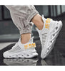Men's Luxury Sneakers Autumn Mens Casual Shoes Lace-Up Breathable Light Running Tenis Shoes Modern Sneakers Breathable Black Trendy Sneakers by Stevvex